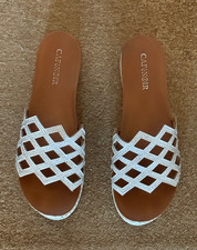 Cafè Noir CIABATTA CON STRASS - GGC902 colore bianco tg. 39