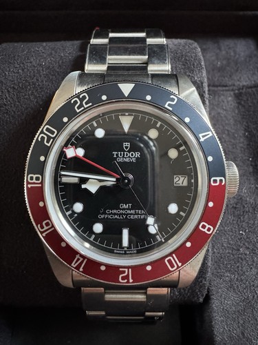 Tudor black bay gmt - tudor, pepsi