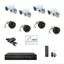 KIT VIDEOSORVEGLIANZA AHD IP