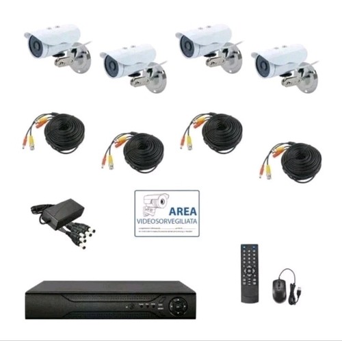 Kit videosorveglianza ahd - kit,