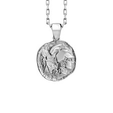 Antica moneta greca in argento