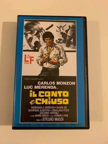 Conto chiuso vhs pal - è,