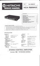 Hitachi Manuale di servizio