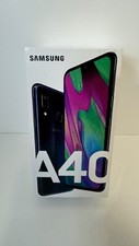 Scatola Originale Samsung per Galaxy A40 Nero Black 64Gb SM-A405FN/DS Usata