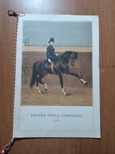 CENTRO IPPICO LOMBARDO calendario 1970 esemplare n. 588