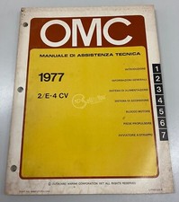 Manuale assistenza 1997 cod. 8006121 per motori Evinrude/Johnson 2/E-4 HP 2T