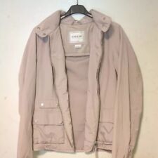 Giacca Geox Da Donna Taglia ITA 46 Grigio Perla Giacca Traspirante Women Jacket