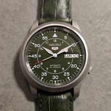 Orologio Seiko 5 7S26-02J0 SNK805K2 Militare Automatico 21 Gioielli 37mm