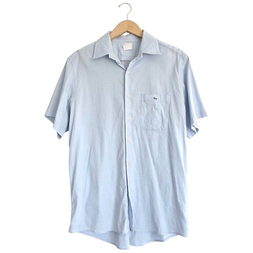 Camicia lacoste chambray blu - chambray,