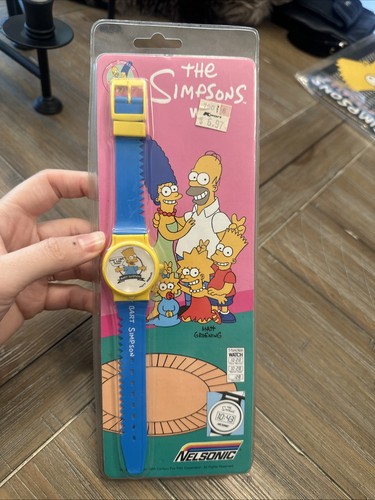 Orologio vintage bart - bart, simpson