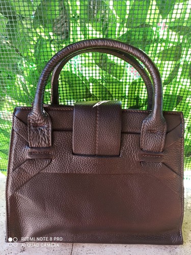 Borsa donna vera pelle - , marrone