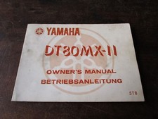 Yamaha DT 80 DT80 DT80MX 1982