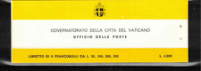 s42474 VATICANO 1982 MNH** Libretto n.1 Viaggi Papa