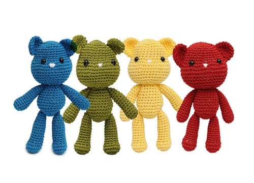 Teddy bears crochet doll - teddy,