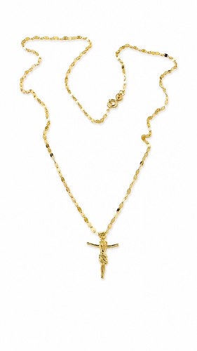 Collana con cristo 45cm - collana,