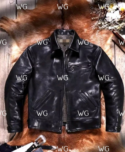 Giacca biker uomo - pelle, bovina