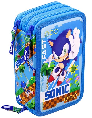 Sonic astuccio scomparti - sonic, 3