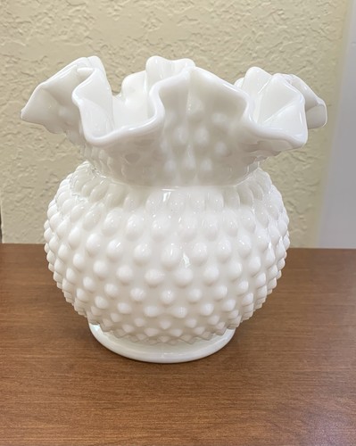 Vintage fenton bianco latte - vintage,