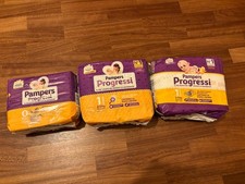 Pampers Progressi Pack Pannolini Taglia 0 24 Pezzi + Taglia 1 2x28 pezzi
