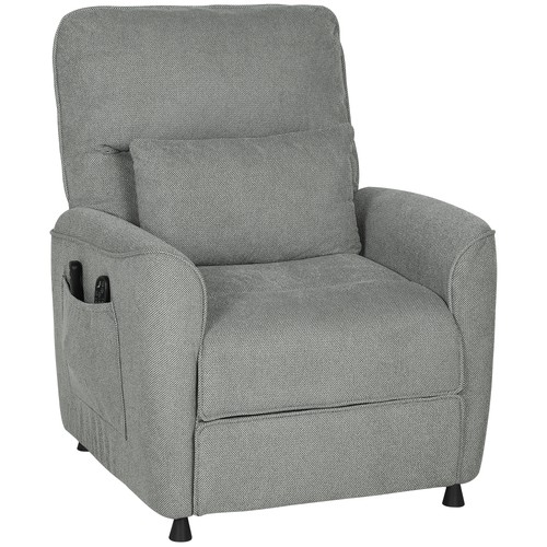 Homcom poltrona reclinabile - poltrona,
