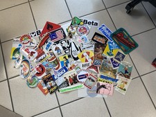 ?LOTTO STOCK Adesivi COLLEZIONE VINTAGE ANNI 70 80 Pubblicitari Sport Auto Moto