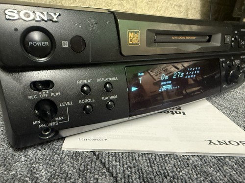 Sony mds s38 - mds-s38, md