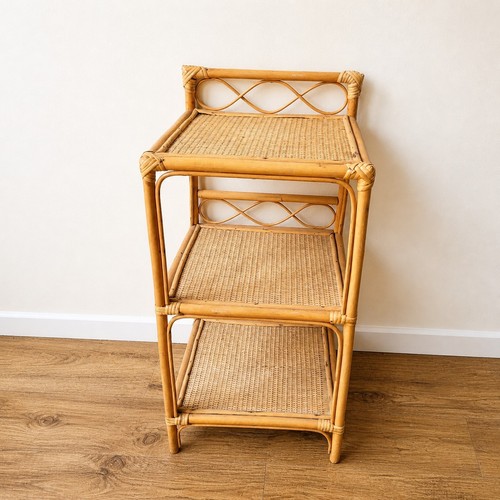 Scaffale tavolo vintage - , canna