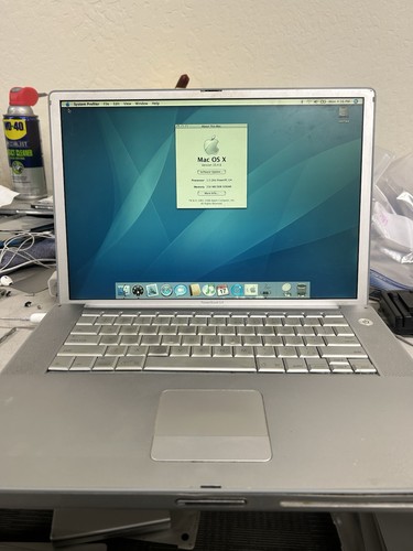 Vintage apple powerbook g4 - vintage, 15"