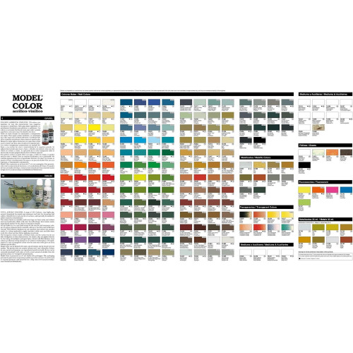 Vallejo model color - vallejo, colori