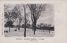 AREZZO: Giardino Pubblico - Il Prato -  effetto neve