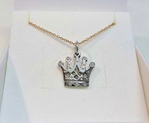 Ciondolo corona oro - corona,