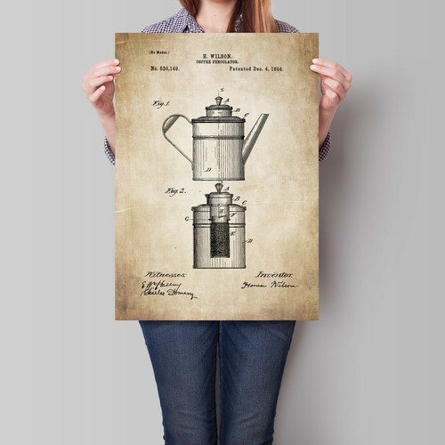 Caffè percolatore vintage - caffè,