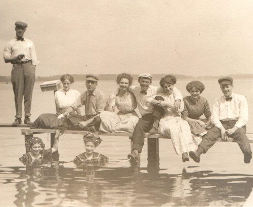 Lago nuoto diving dock - nuoto, tavola