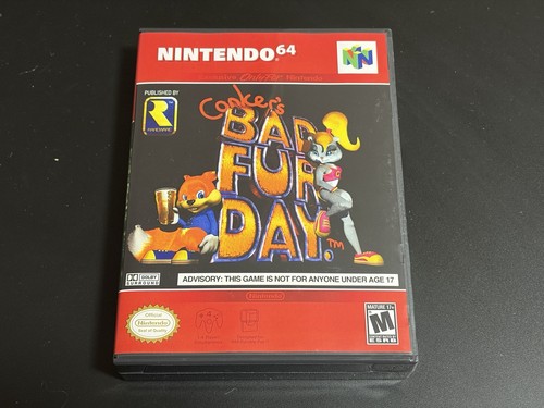 Conker bad fur day n64 - conker's,