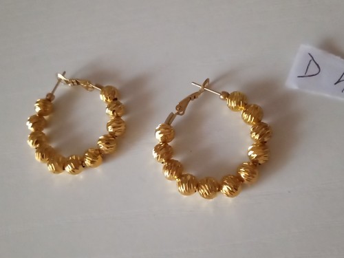 D477 orecchini cerchio - cerchio, oro
