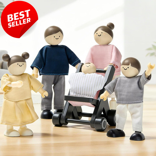 Set famiglia casa delle - casa,