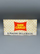 TARGA SMALTATA SAN CARLO