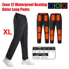 Pantaloni riscaldabili USB uomo/donna pantaloni riscaldanti riscaldati pantaloni termici esterno inverno 