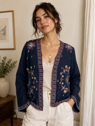 Giacca corta raga navy - raga,