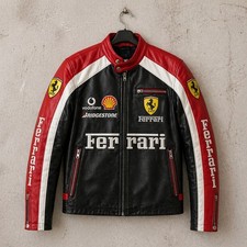 Giacca moto pelle corsa F1