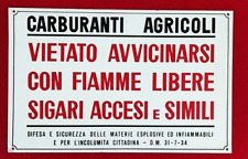 CARTELLO VINTAGE LATTA LAMIERA