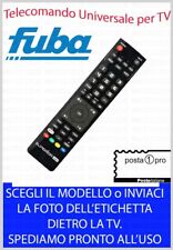 TELECOMANDO UNIVERSALE per FUBA TV DECODER SAT e TERRESTRE DVBT2 SCEGLI MODELLO