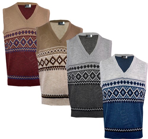 Maglione senza maniche - , uomo