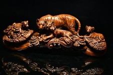 Vecchia antica statua legno