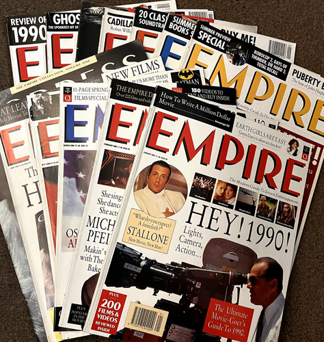 Empire magazine 1990 issues - empire,