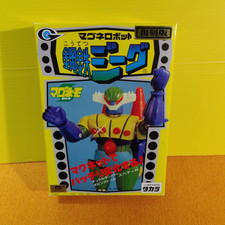 Statuina calamita robot Jeeg acciaio TAKARA vintage dal Giappone rara con scatola