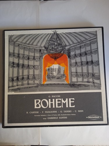 Dischi giri boheme - 33, boheme,