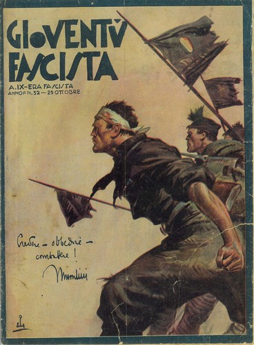 Rivista giuventu fascista - rivista,