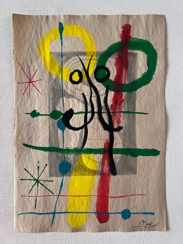 Joan miro - a, mano)