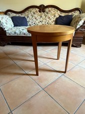 Tavolino rotondo legno chiaro design italiano - Ottime condizioni - Napoli
